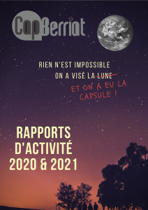 Rapports d'activité 2020 et 2021 de l'association Cap Berriat à Grenoble