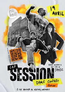 Cap Session 1 Dance Battle par Cap Berriat à Grenoble 19 avril 2024